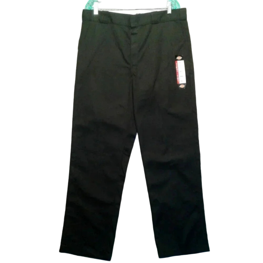 Men's NWT Dickies 864 Original Fit Black  Denim Work Pants Size 36x32